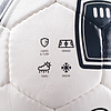 Мяч футб. TORRES BM 500, F323645, р.5, 32 пан. ПУ, 4 подкл. слоя, руч. сшивка, бело-черно-серый