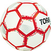СЦ*Мяч футб. TORRES BM 300, F320743, р.3, 28 пан.,гл.TPU,2 подк. слой, маш. сш., бело-серебр-крас.