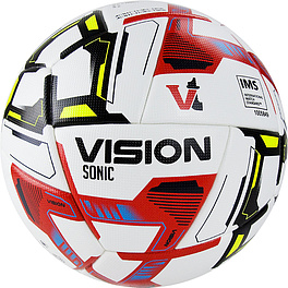Мяч футб. VISION Sonic, FV321065,р.5, 24 пан.,FIFA Basic,PU, термосш.,бел-мультикол