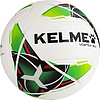 Мяч футб. KELME Vortex 18.2, 9886120-127, р.4, 10 панелей, ПУ, маш. сш., бело-зеленый